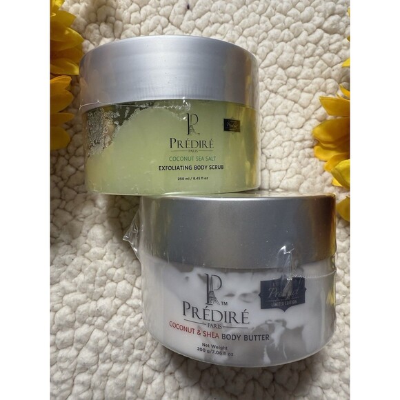 Bundle of Prédiré Body Butter & Exfoliating body scrub. NEW *Sealed* - Picture 2 of 5